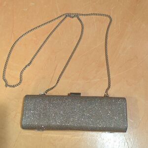 Elegant Silver Crossbody Bag